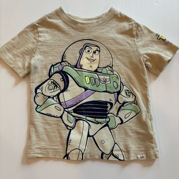 GAP Other - Baby Gap Toy Story Buzz Lightyear Graphic Short Sleeve Shirt 4T